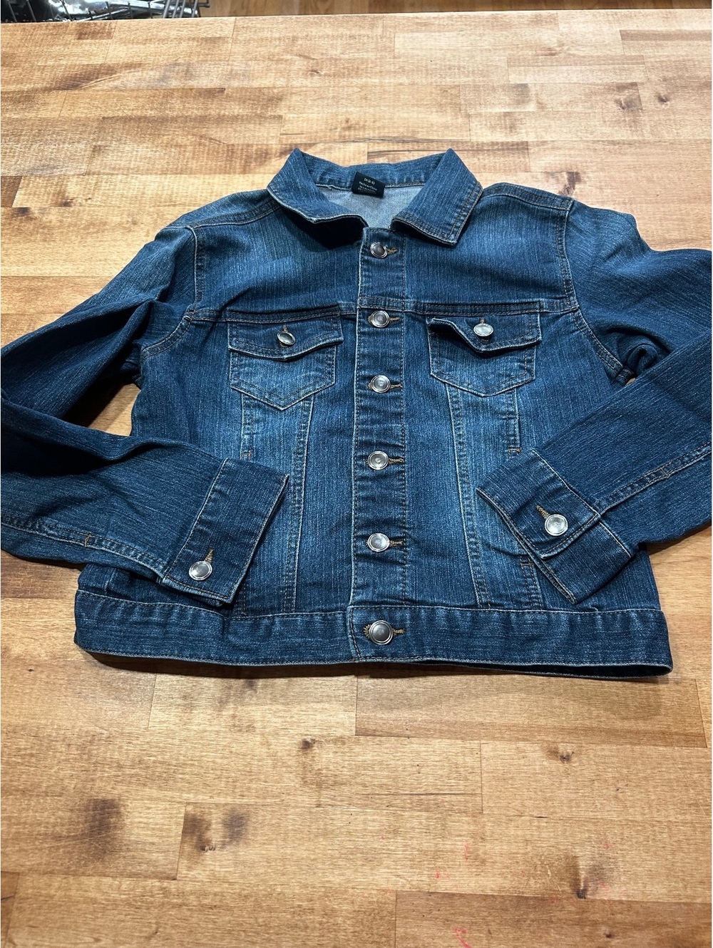 girls 4-5 small Faded Glory blue denim jacket